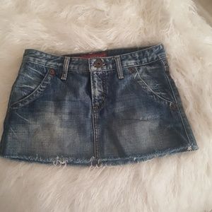 GUESS Jean Skirt 26 Denim 81 Excellent Condition